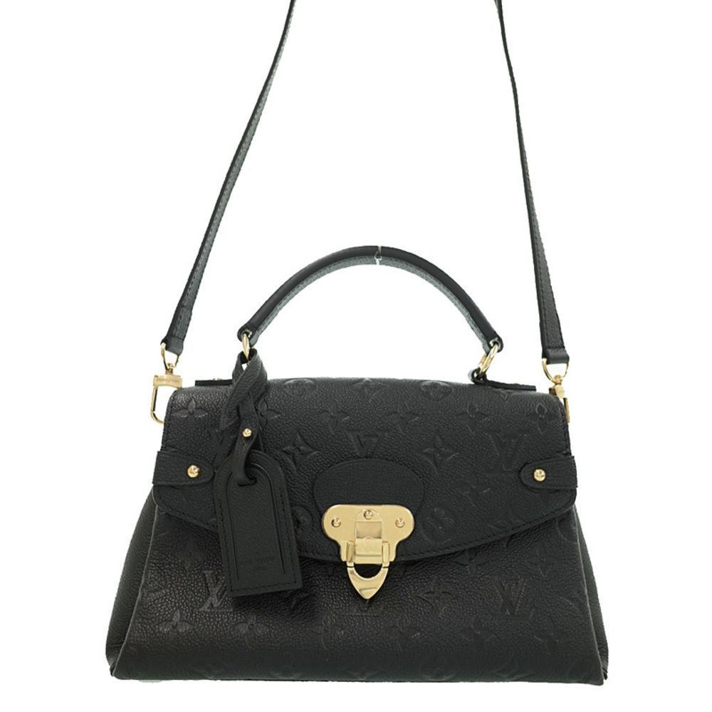 Louis Vuitton Monogram Empreinte Georges BB 2 Way Handbag Noir Black